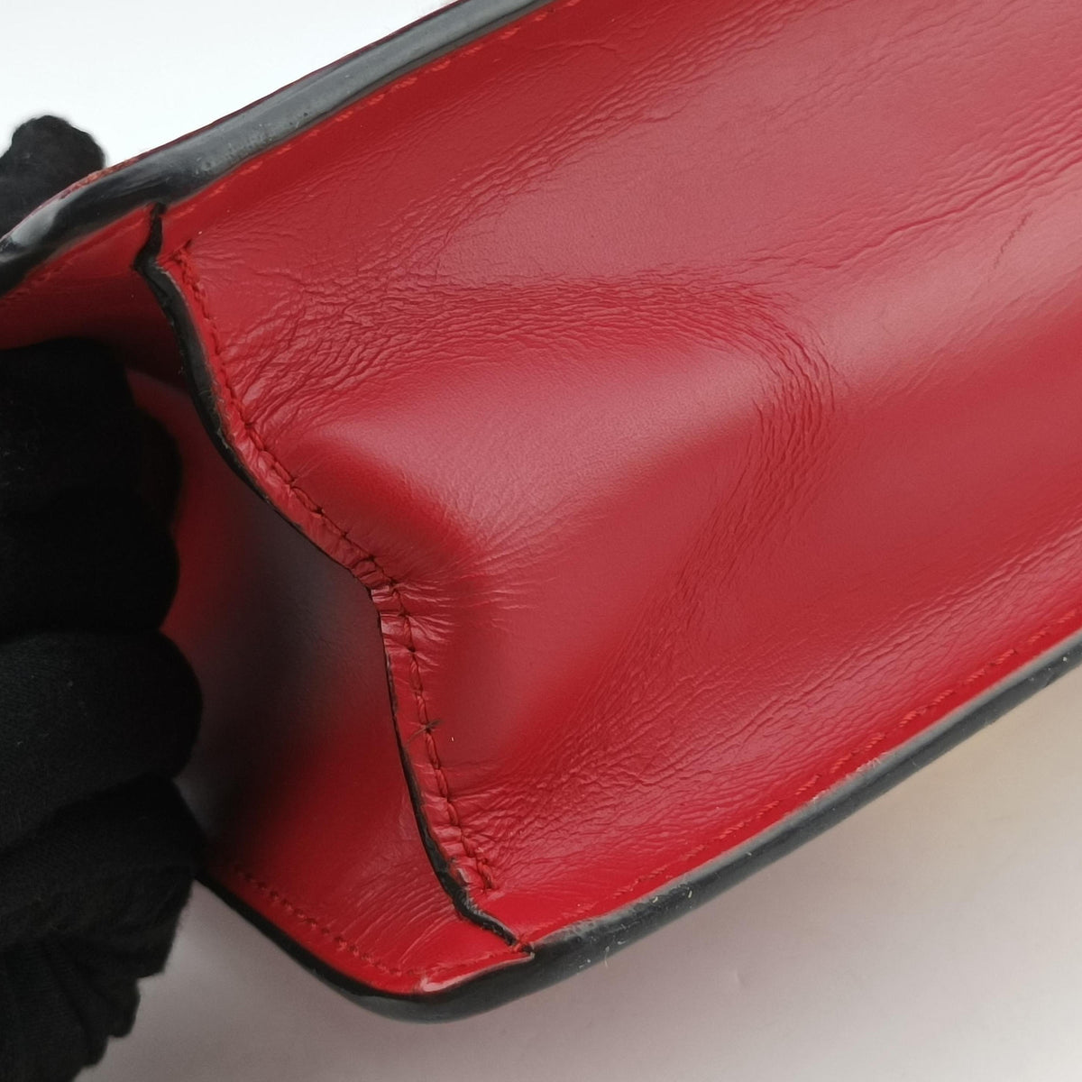 Sylvie Red Leather 470270 A022671434シルヴィ レッド レザー 470270 A022671434