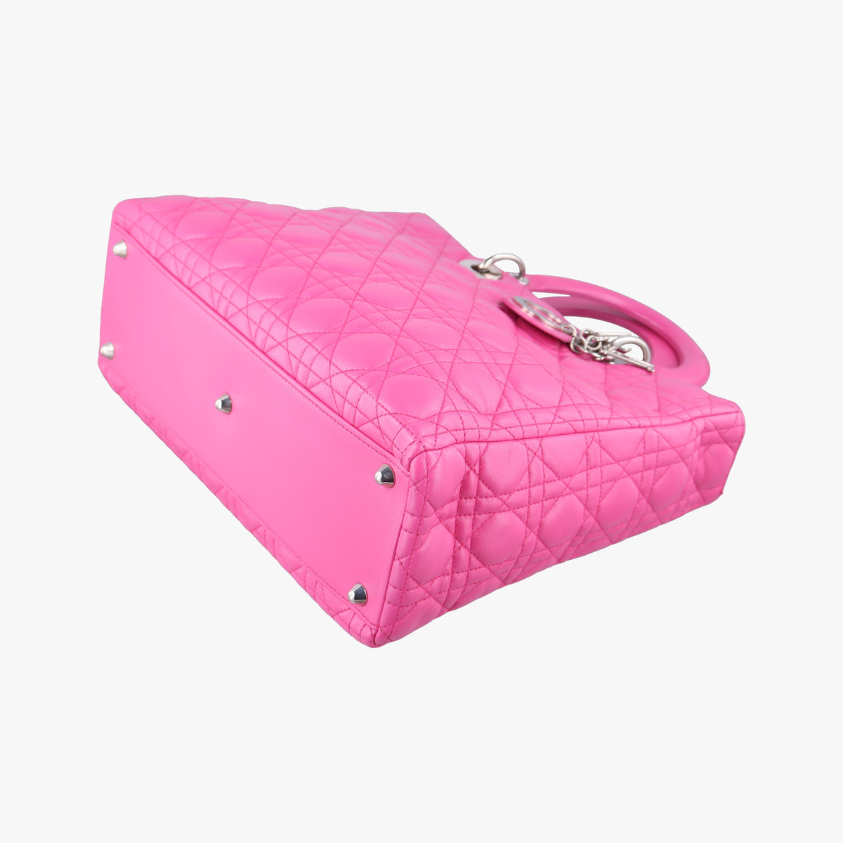 Lady Dior Pink lambskin 08-MA-1121レディディオール ピンク ラムスキン 08-MA-1121