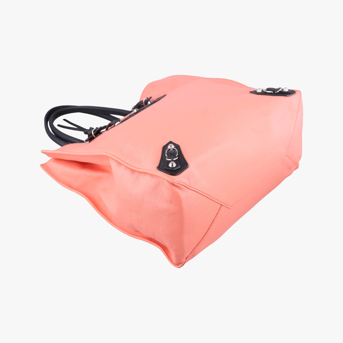 Paper Pink x Black Leather 255412.5760.H.515859ペーパー ピンク x ブラック レザー 255412.5760.H.515859