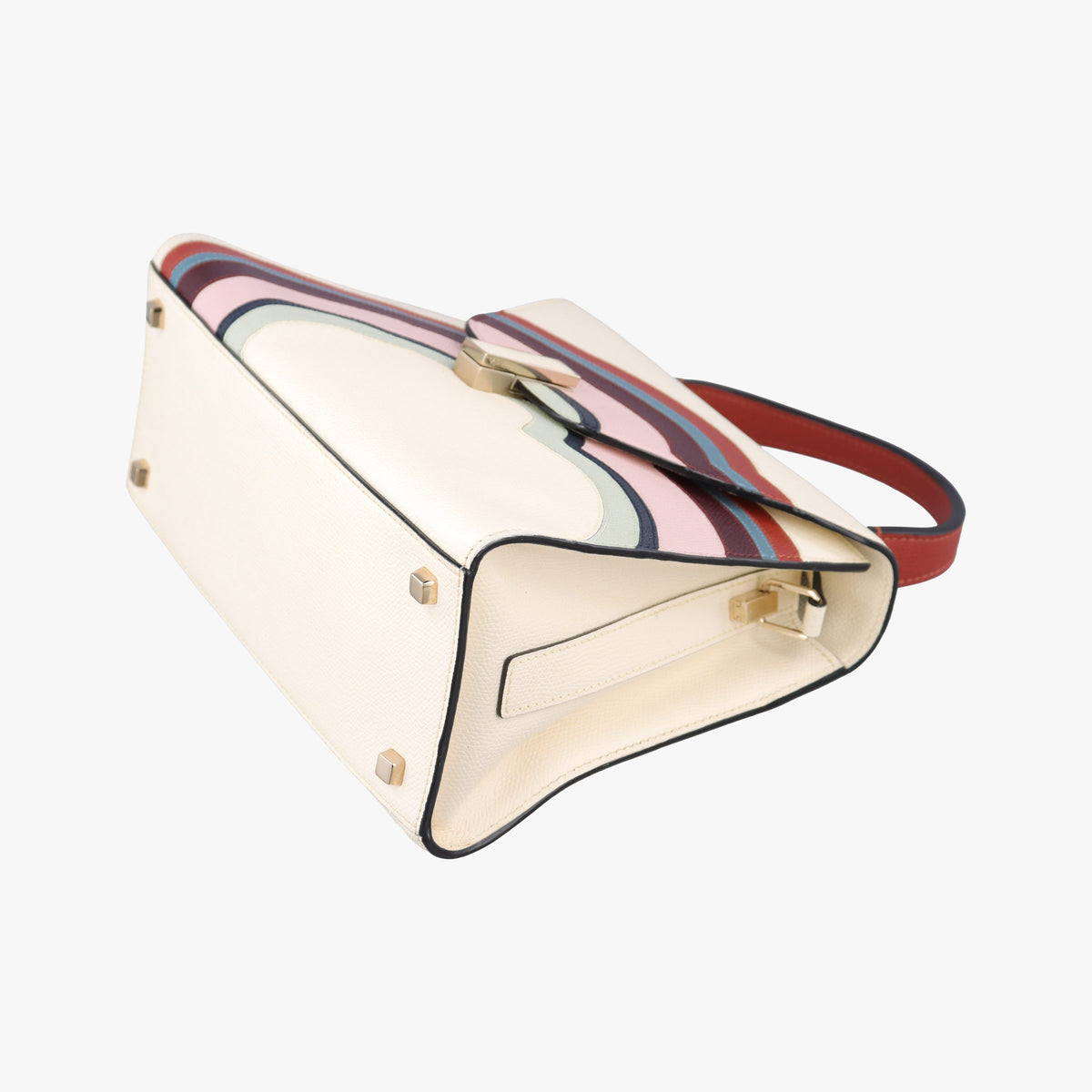 Iside White x Multi Leather N 502224イジィデ ホワイト x マルチ レザー N 502224