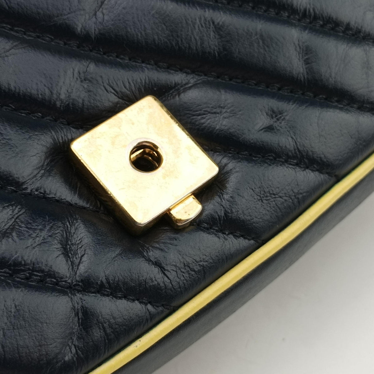 GG Marmont Navy×Red×Yellow Leather 443497 E034999119GGマーモント ネイビー×レッド×イエロー レザー 443497 E034999119
