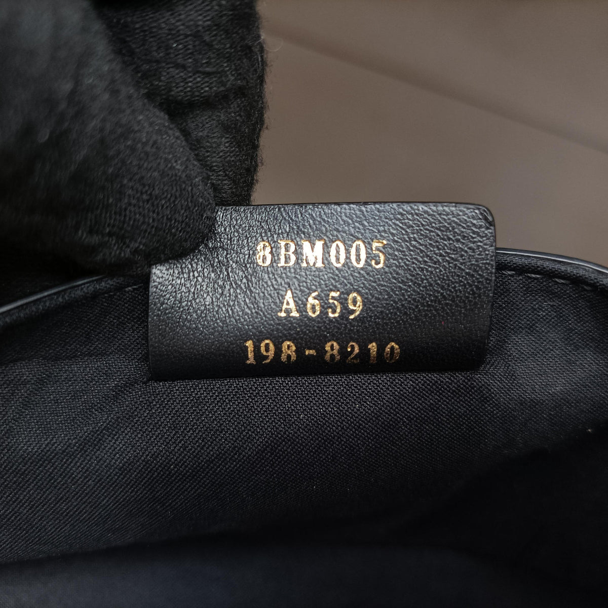 F is Brown×black Leather 8BM005 8BM005 A659 198-8210エフ イズ ブラウン×ブラック レザー 8BM005 8BM005 A659 198-8210