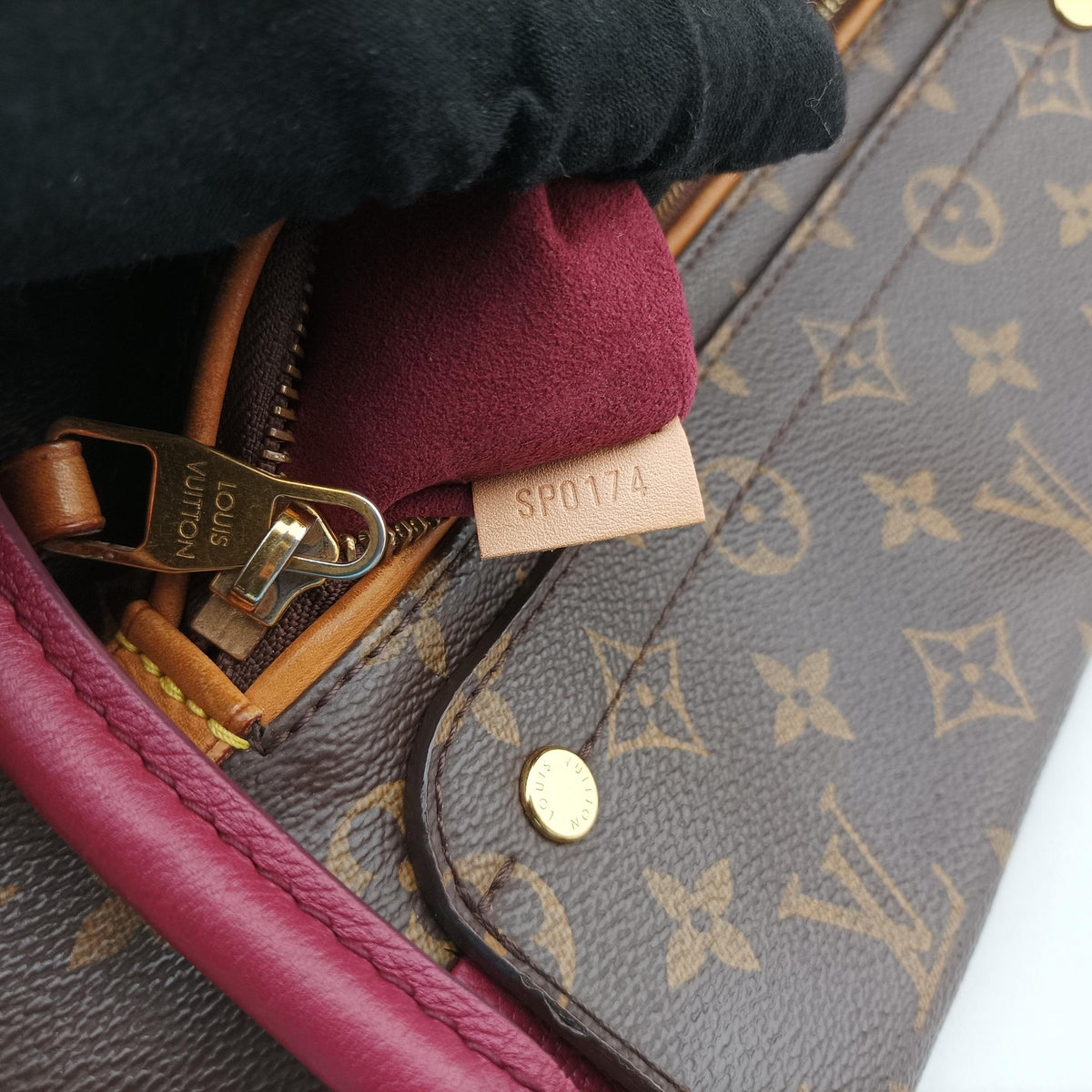 OLYMPE brown×AURORE Monogram Canvas×calf leather M40816 SP0174オランプ モノグラム/ブラウン×オロール モノグラムキャンバス×カーフレザー M40816 SP0174