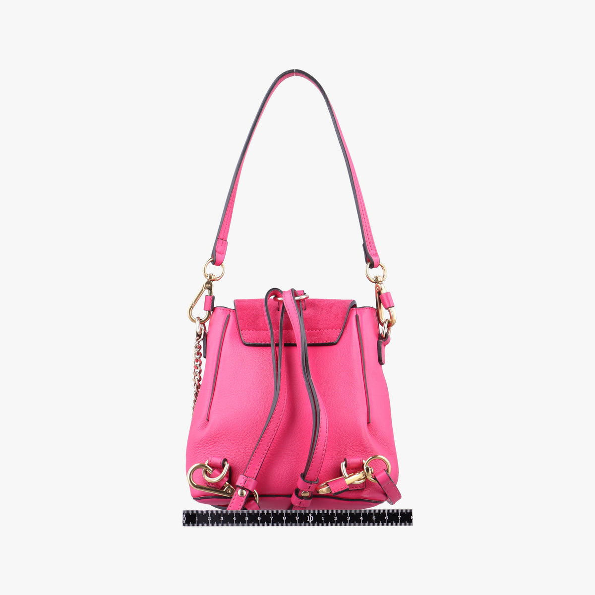 FAYE mini Rose Leather × suede 01 18 75 65フェイ ミニ ローズ レッド レザー×スエード 01 18 75 65