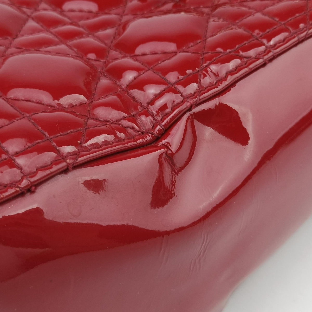 Lady Dior Red Patent 16-BO-0153レディディオール レッド パテント 16-BO-0153
