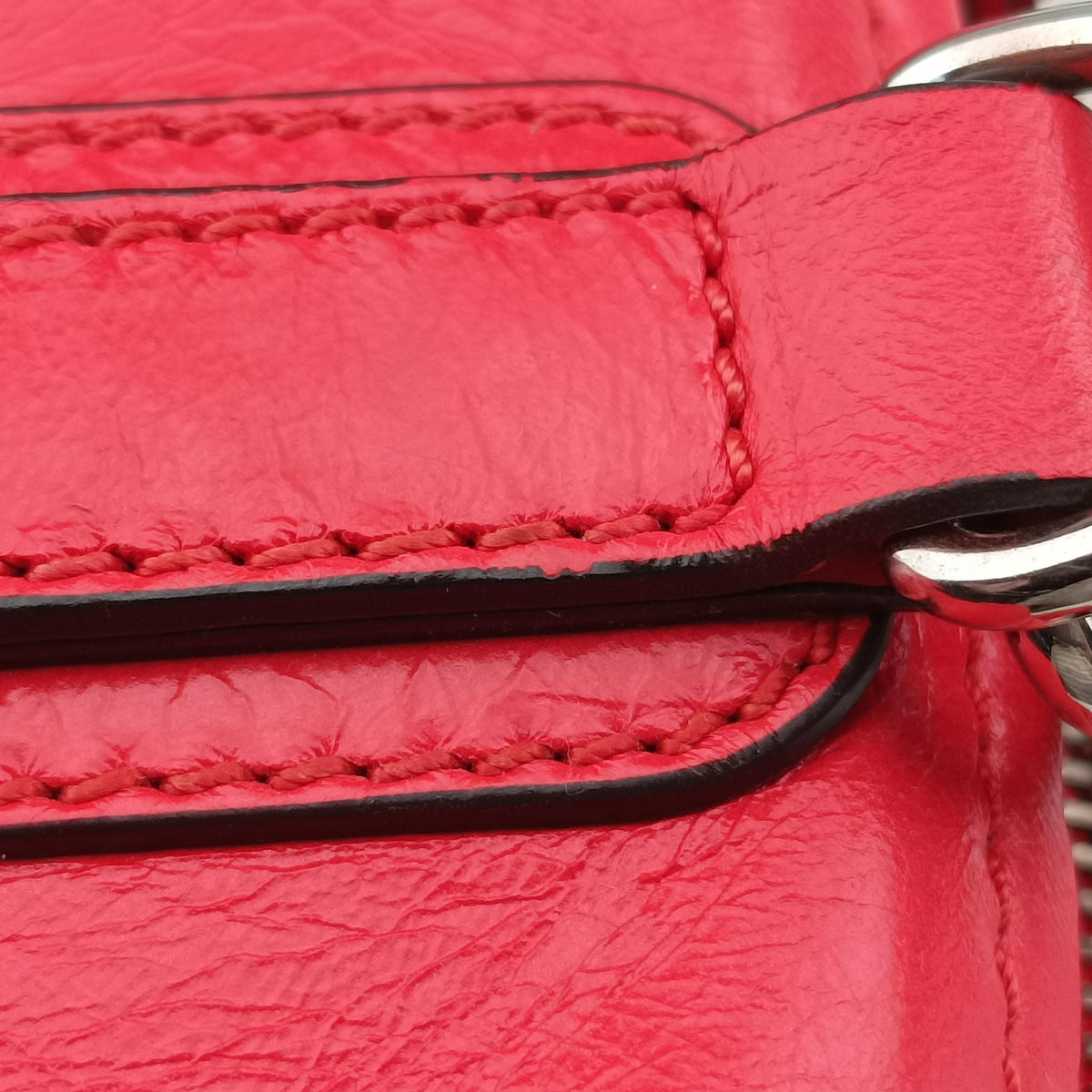 Pandora Red Leather EF G0198パンドラ レッド レザー EF G0198