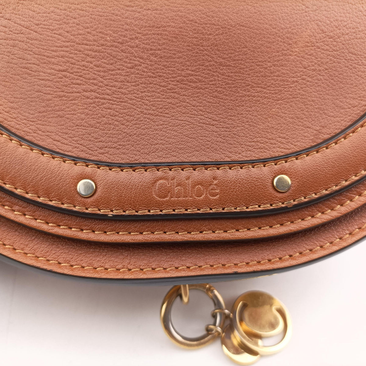 Nile Minaudiere Brown Leather 03-18-99-65ナイル ミノディエール ブラウン レザー 03-18-99-65