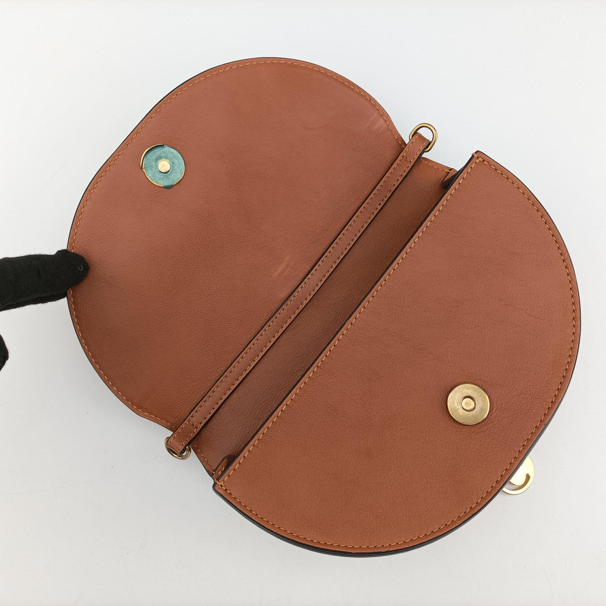 Nile Minaudiere Brown Leather 03-18-99-65ナイル ミノディエール ブラウン レザー 03-18-99-65