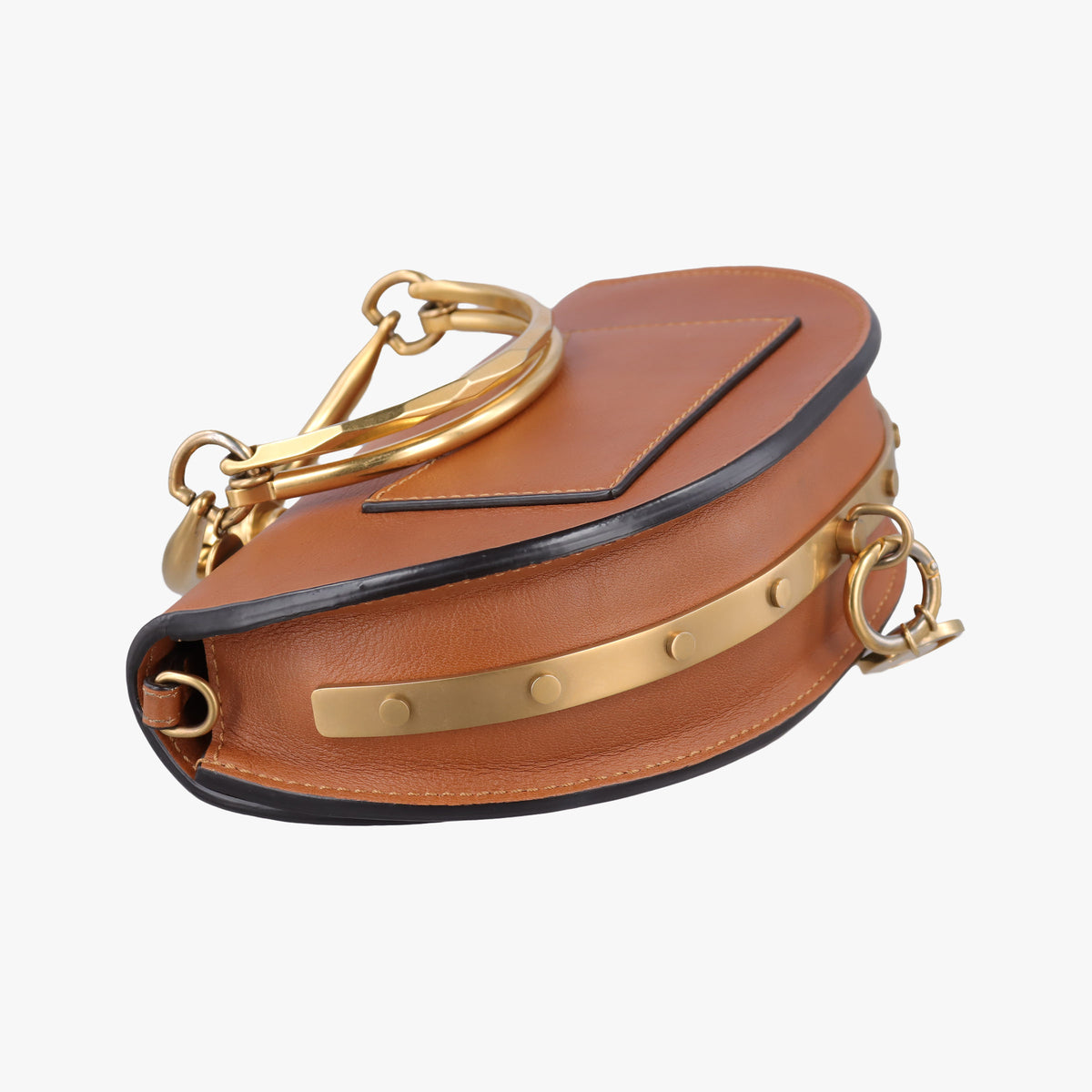 Nile Minaudiere Brown Leather 03-18-99-65ナイル ミノディエール ブラウン レザー 03-18-99-65