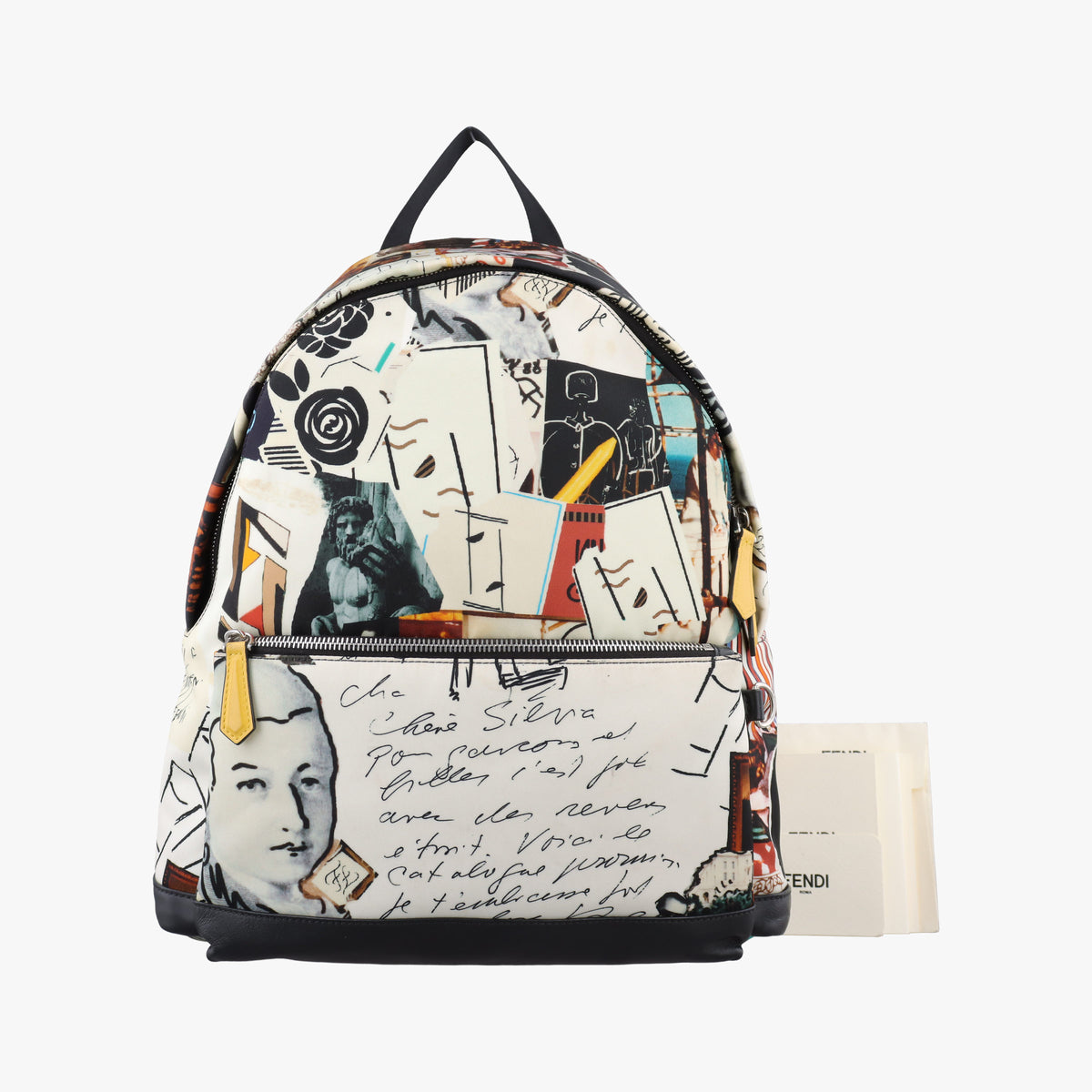 Karl CollageMulticolorNylon × Leather7VZ042 A91M 199-0501カールコラージュマルチカラーナイロン × レザー7VZ042 A91M 199-0501