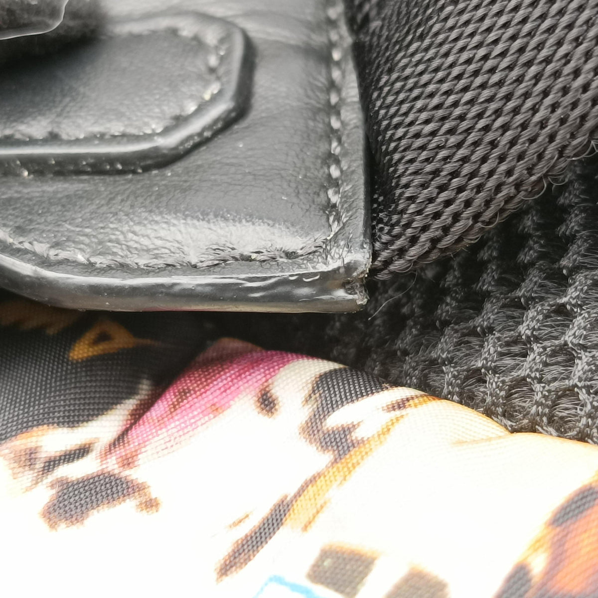 Karl CollageMulticolorNylon × Leather7VZ042 A91M 199-0501カールコラージュマルチカラーナイロン × レザー7VZ042 A91M 199-0501