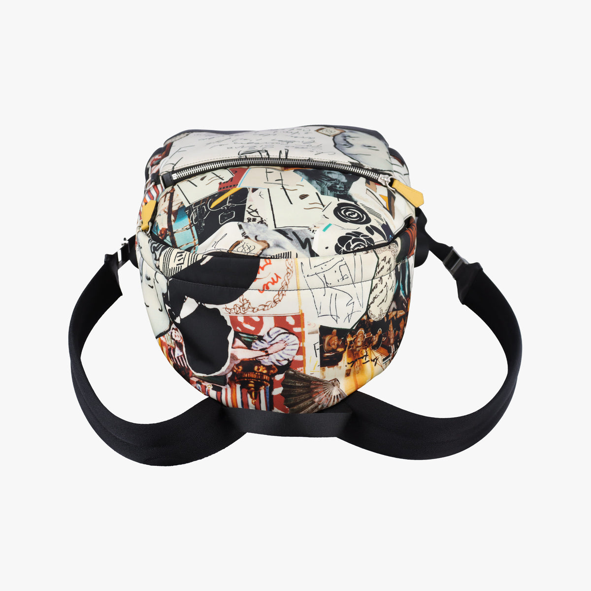 Karl CollageMulticolorNylon × Leather7VZ042 A91M 199-0501カールコラージュマルチカラーナイロン × レザー7VZ042 A91M 199-0501