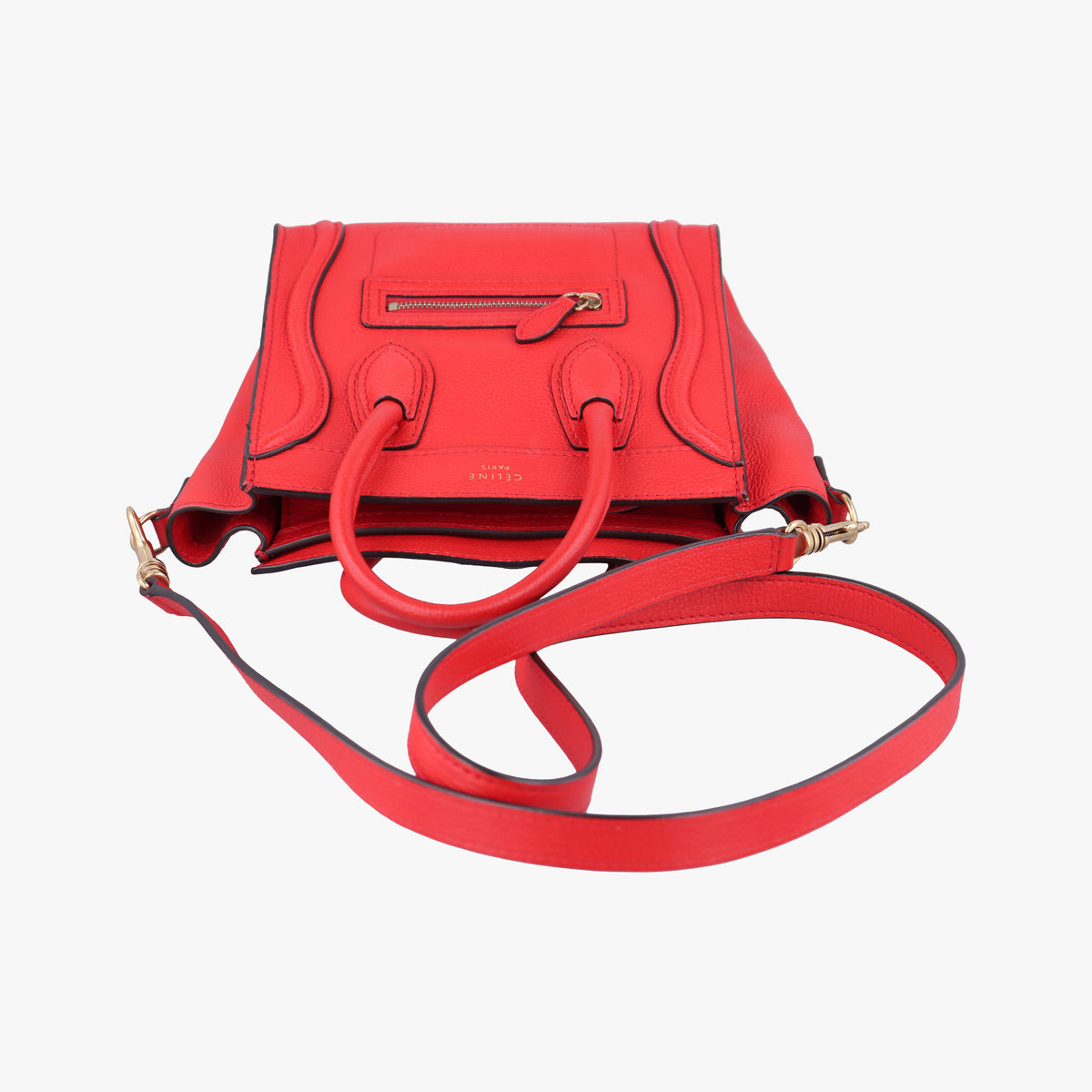 luggage nano shopper Red Leather S-SA-0191 S-MM-1111ラゲージナノショッパー レッド レザー S-SA-0191 S-MM-1111