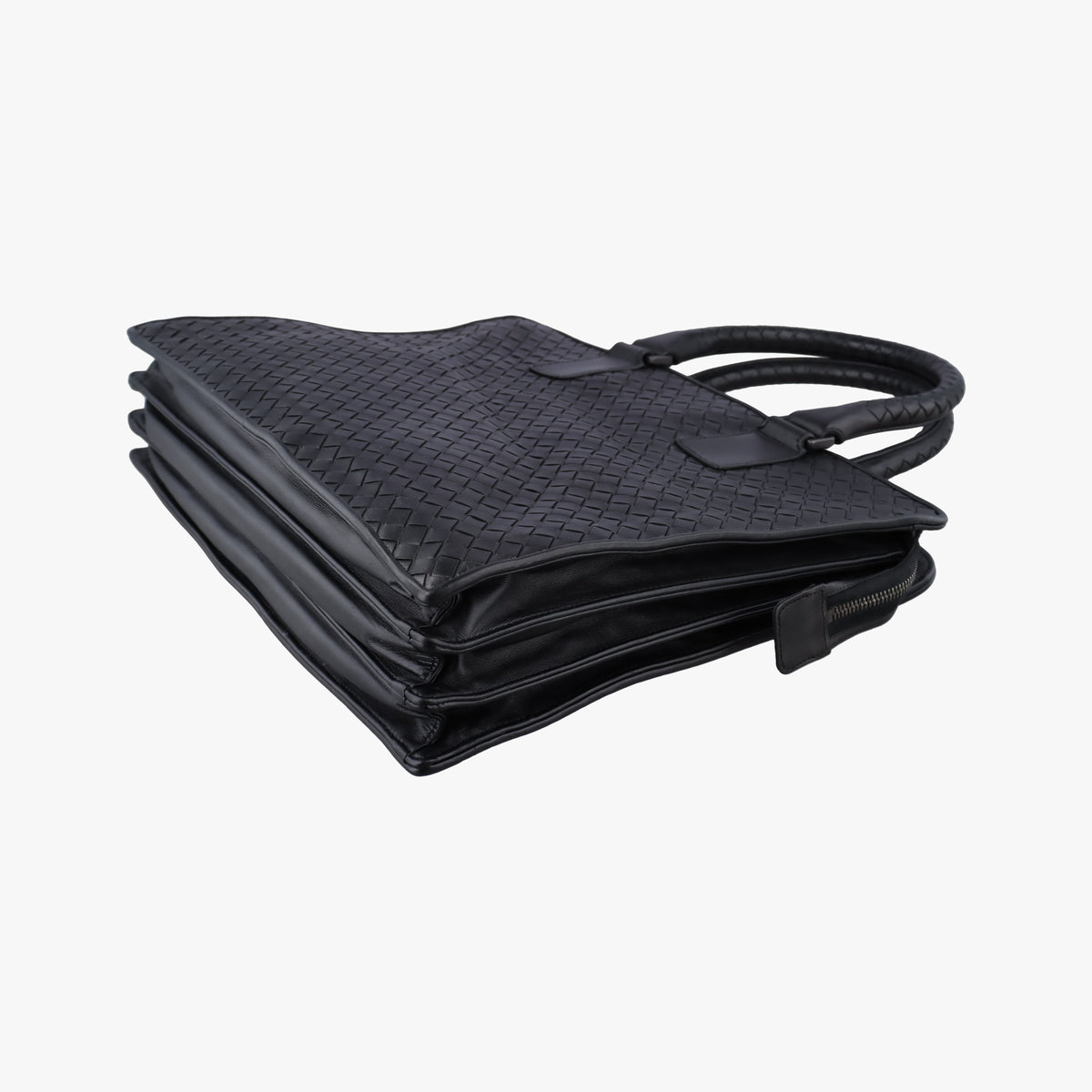 Intrecciato Black lambskin B03115746Xイントレチャート ブラック ラムスキン B03115746X