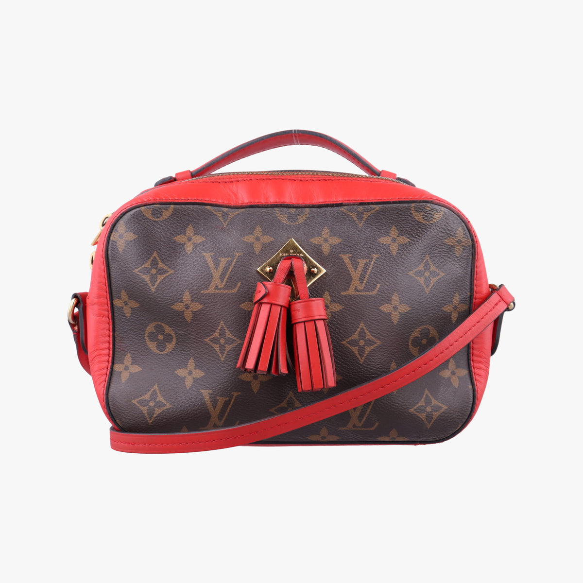 SAINTONGE brown×COQUELICOT Monogram Canvas×calf leather M43556 AH3178サントンジュ モノグラム/ブラウン×コクリコ モノグラムキャンバス×カーフレザー M43556 AH3178