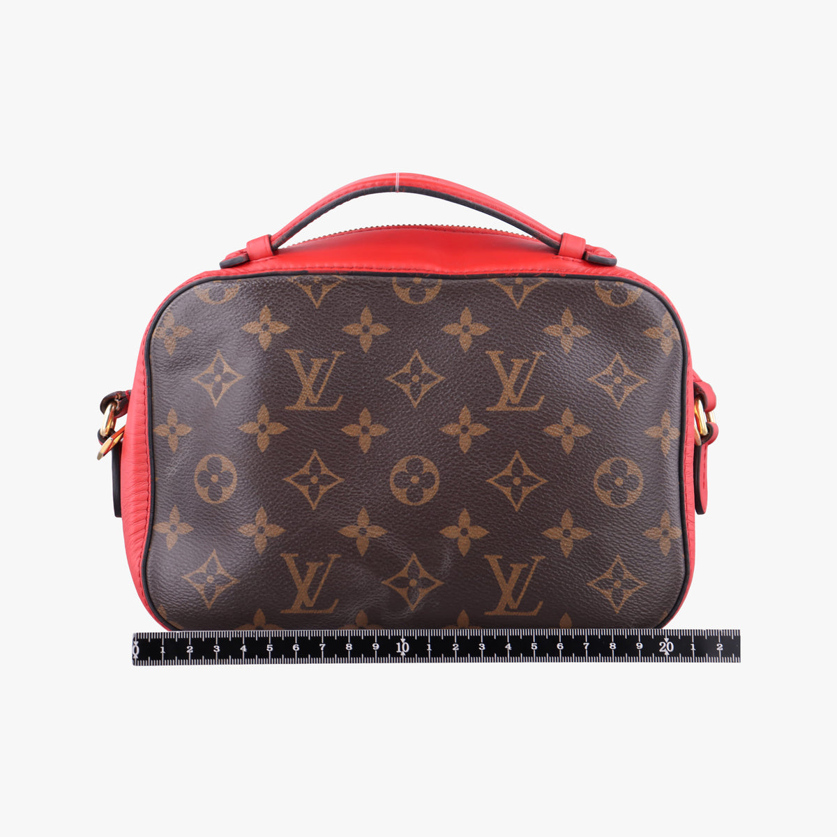 SAINTONGE brown×COQUELICOT Monogram Canvas×calf leather M43556 AH3178サントンジュ モノグラム/ブラウン×コクリコ モノグラムキャンバス×カーフレザー M43556 AH3178