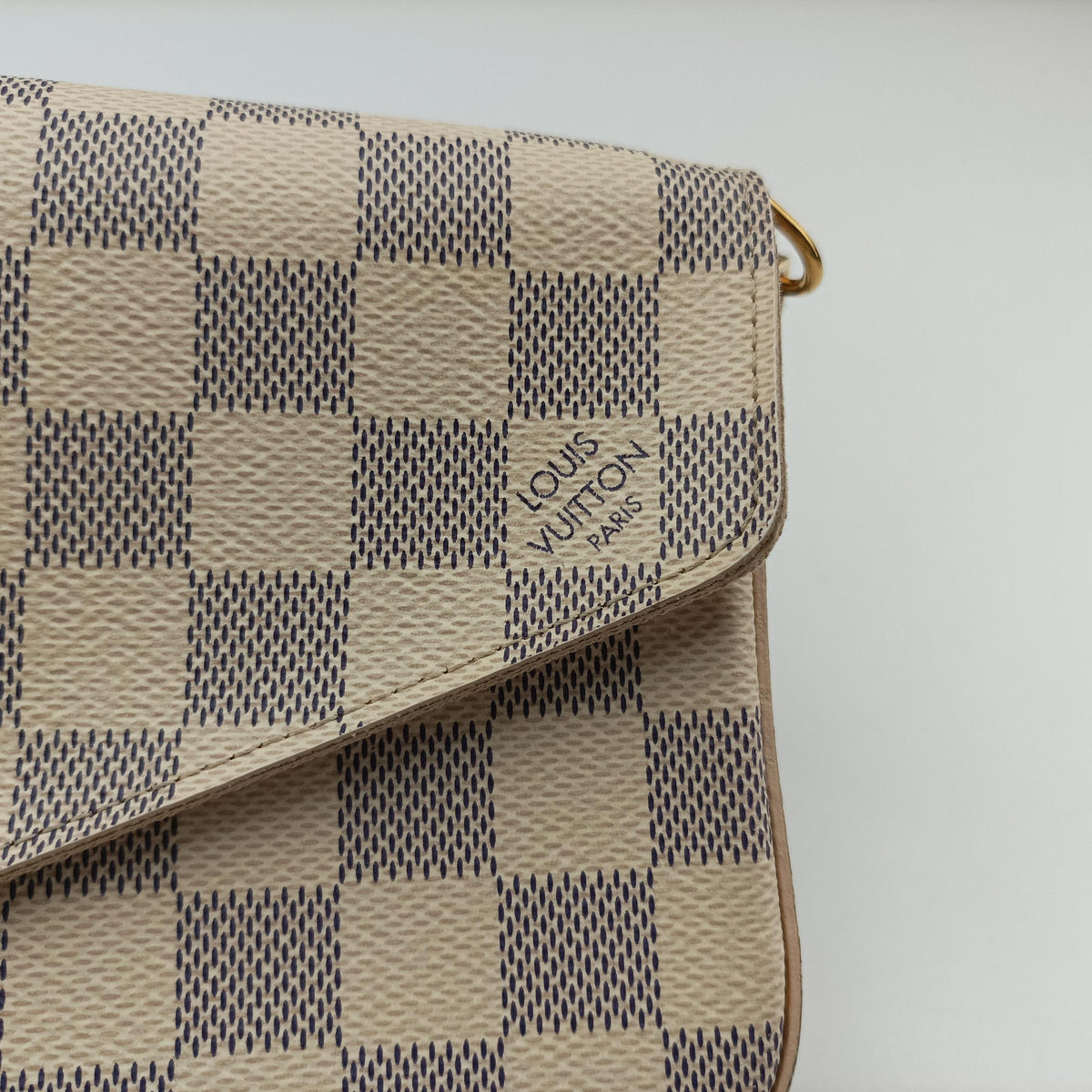 Pochette Felicie AZUR Damier Canvas N63106 MI3169 IC Chipポシェットフェリシー アズール ダミエキャンバス N63106 MI3169 ICチップ
