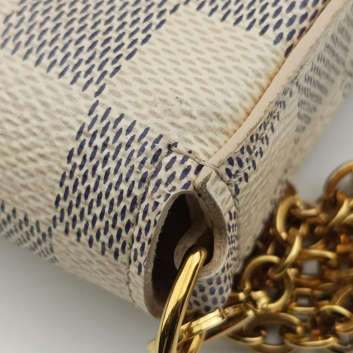 Pochette Felicie AZUR Damier Canvas N63106 MI3169 IC Chipポシェットフェリシー アズール ダミエキャンバス N63106 MI3169 ICチップ