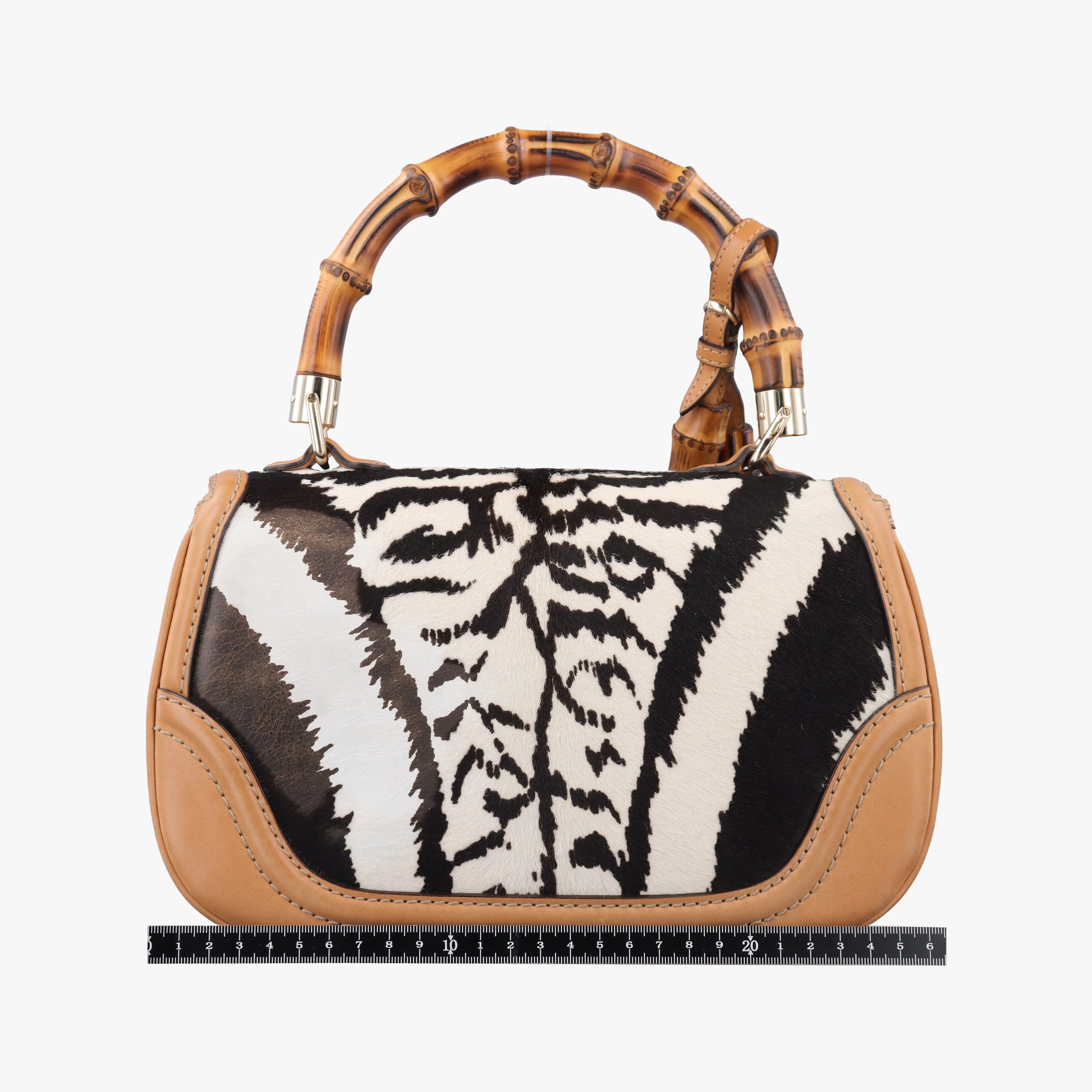 New Bamboo Multicolour ponyhair×leather 254884 B011191041ニューバンブー マルチカラー ハラコ×レザー 254884 B011191041