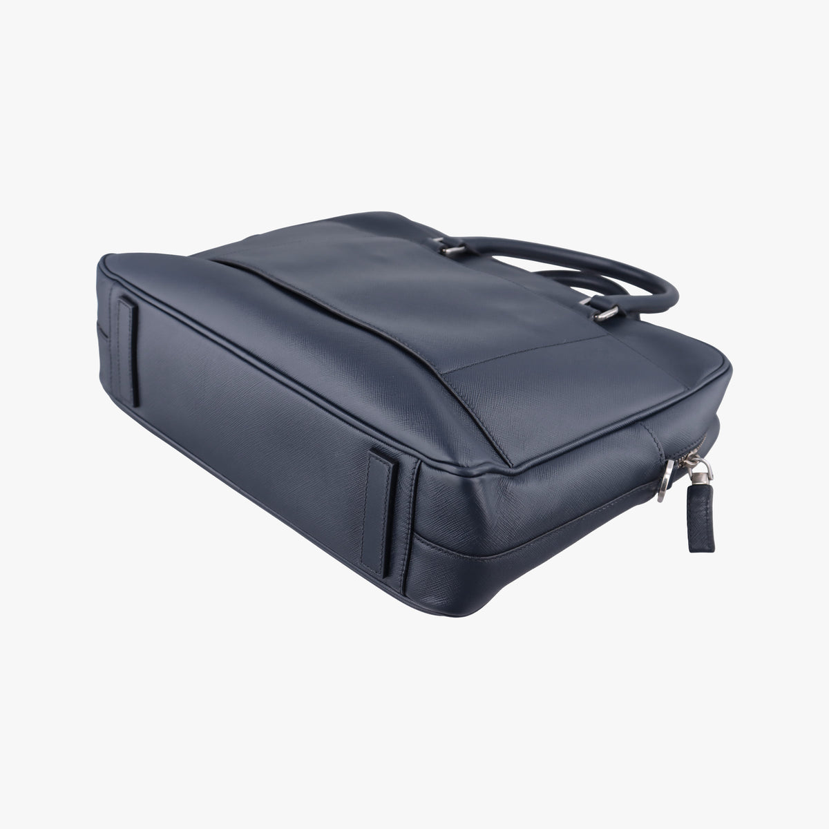 Business Briefcase Navy SAFFIANO Leather 2VE011 31/H 208ビジネス ブリーフケース ネービー サフィアーノレザー 2VE011 31/H 208