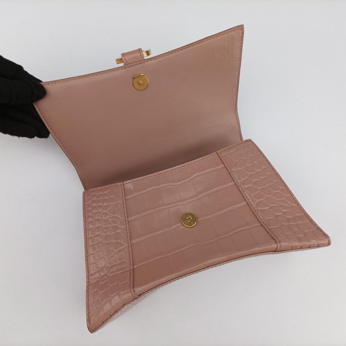 Hourglass Pink leather 593546.0310.U.1317アワーグラス ピンク レザー 593546.0310.U.1317