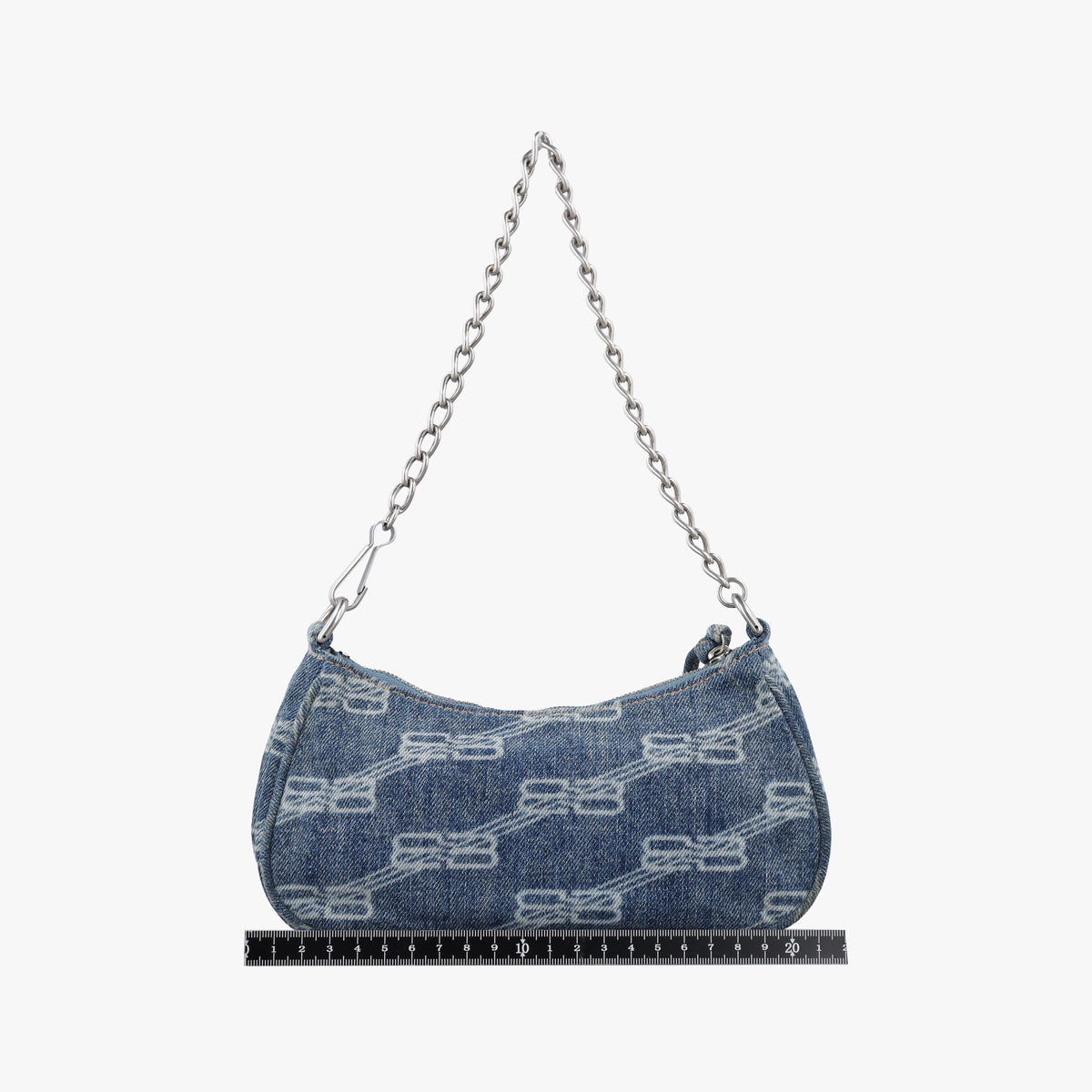 Le Cagole mini Blue denim 695814.4716.P.584046ル カゴール ミニ ブルー デニム 695814.4716.P.584046