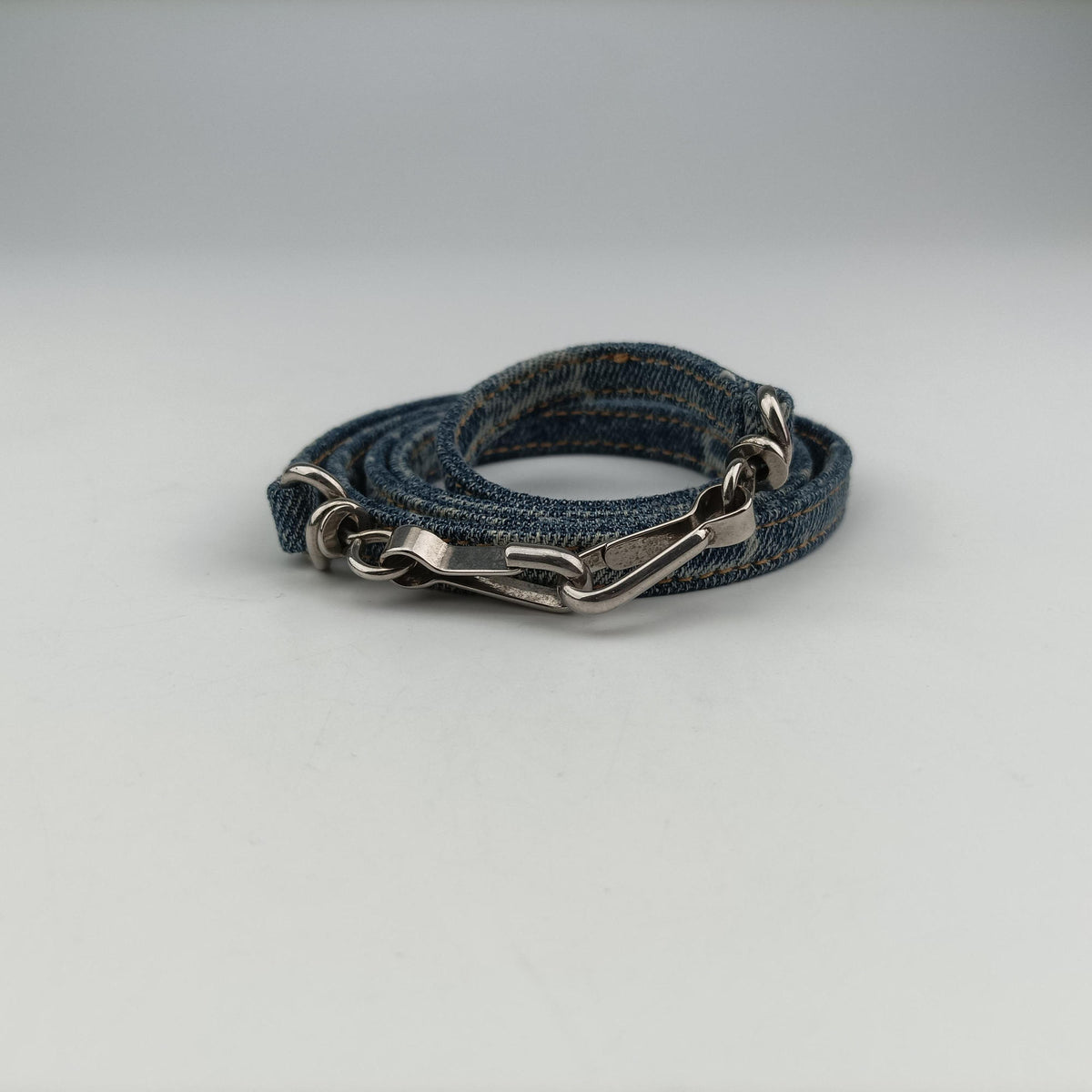 Le Cagole mini Blue denim 695814.4716.P.584046ル カゴール ミニ ブルー デニム 695814.4716.P.584046