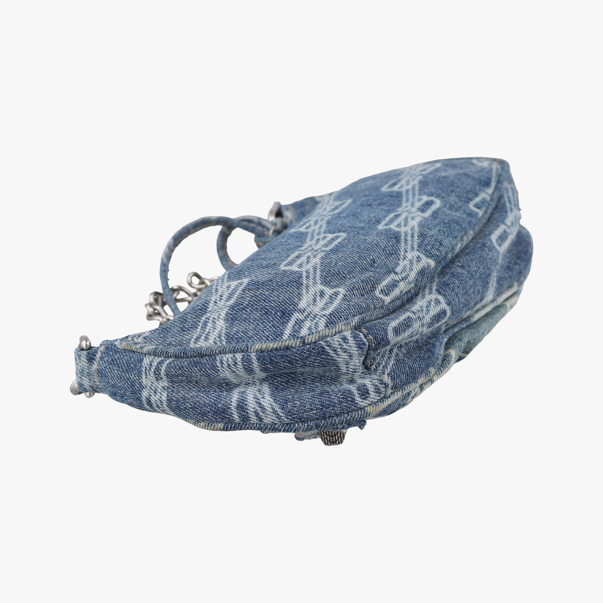 Le Cagole mini Blue denim 695814.4716.P.584046ル カゴール ミニ ブルー デニム 695814.4716.P.584046