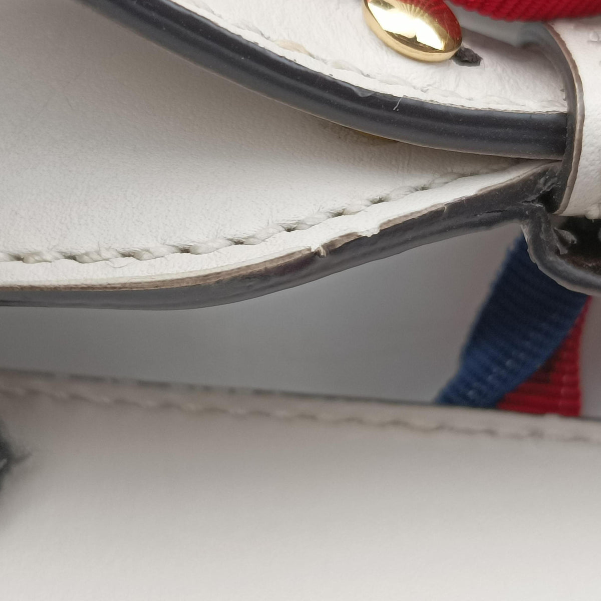 Sylvie White Leather 421882 E023605233シルヴィ ホワイト レザー 421882 E023605233