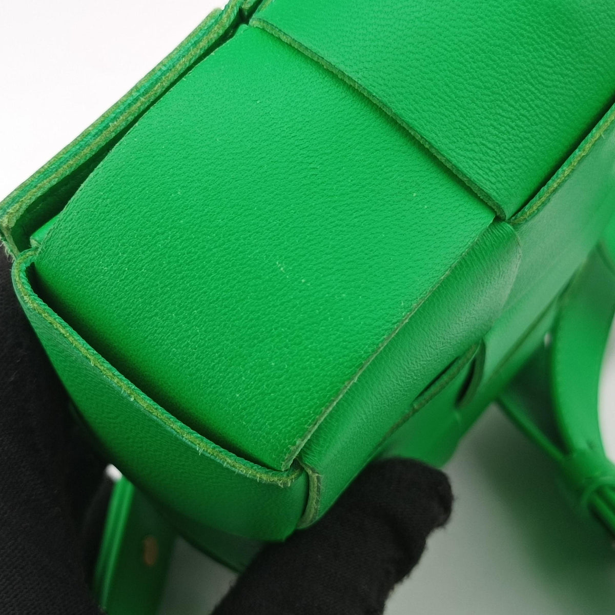 candy cassette Green lambskin IC Chipキャンディ カセット グリーン ラムスキン ICチップ