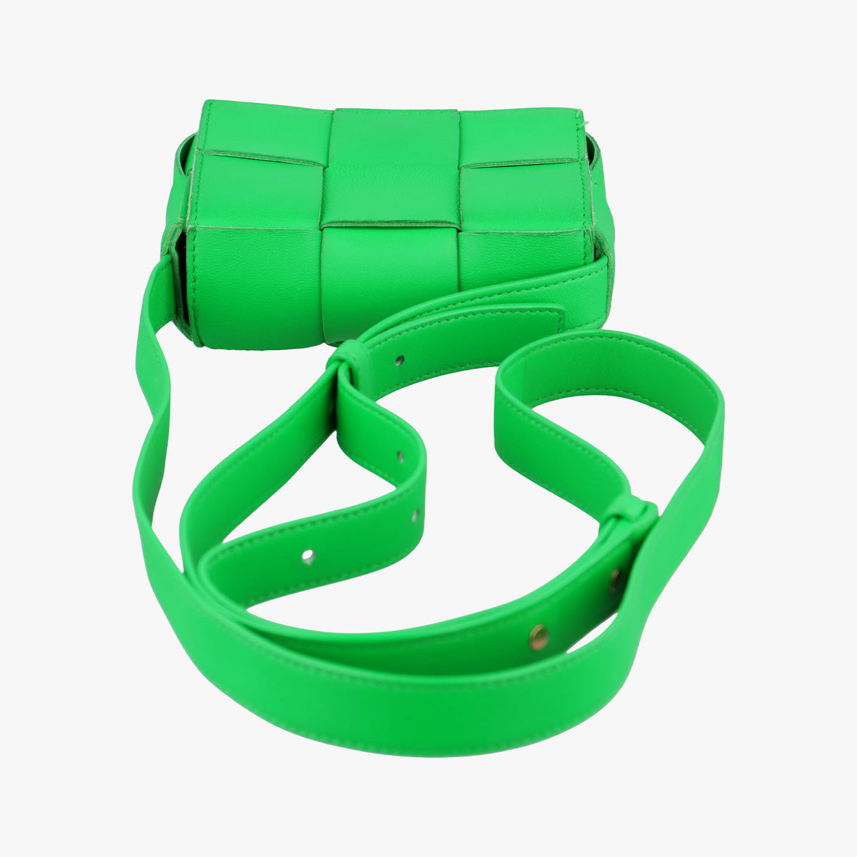 candy cassette Green lambskin IC Chipキャンディ カセット グリーン ラムスキン ICチップ