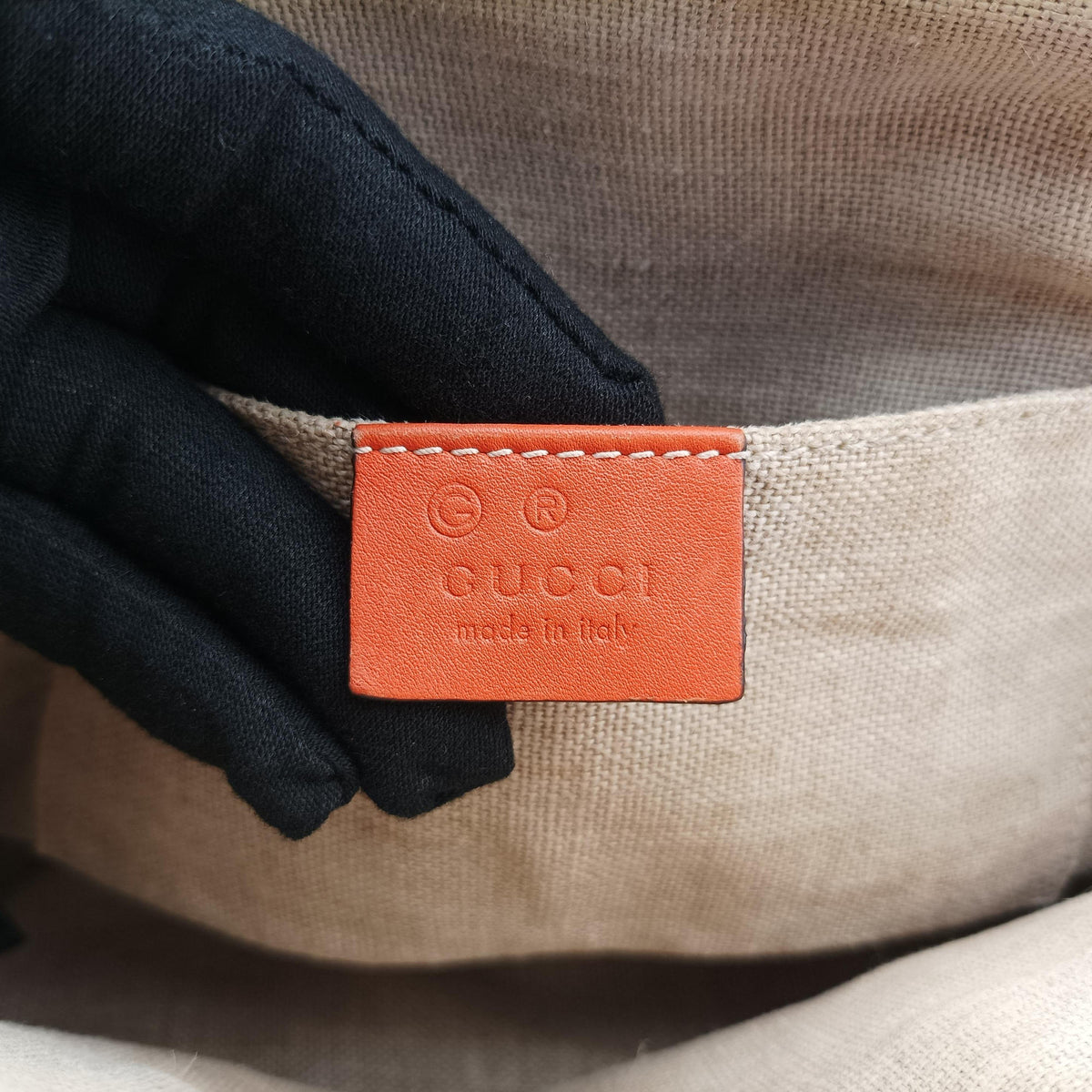 Microguccissima Orange Leather 449654 I022311017マイクログッチシマ オレンジ レザー 449654 I022311017