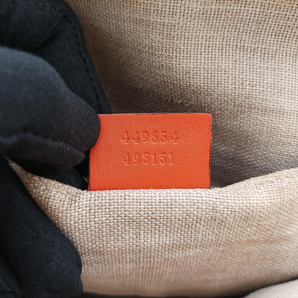 Microguccissima Orange Leather 449654 I022311017マイクログッチシマ オレンジ レザー 449654 I022311017