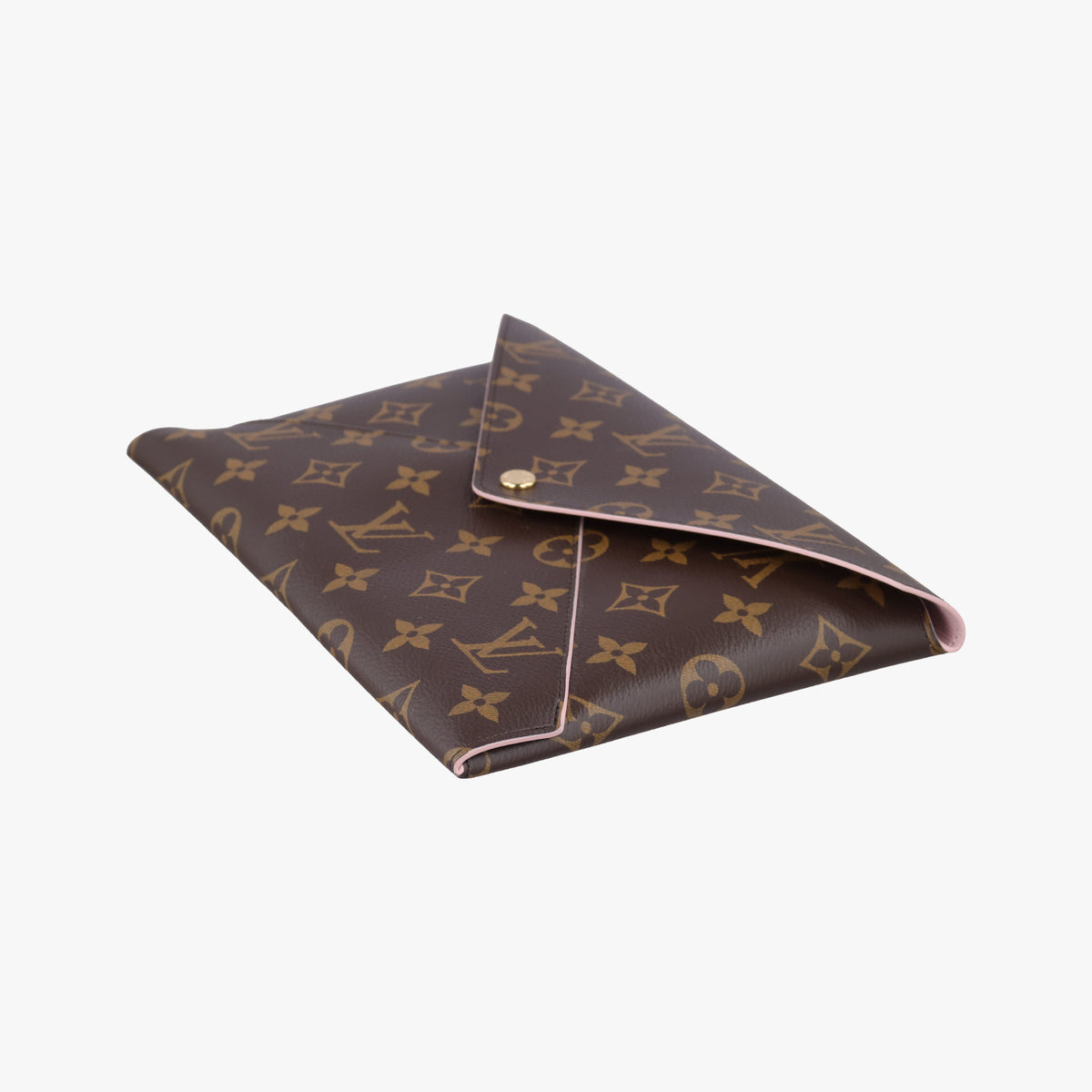 Pochette Kirigami Brown Monogram Canvas M62034 IC Chipポシェットキリガミ モノグラム/ブラウン モノグラム キャンバス M62034 ICチップ