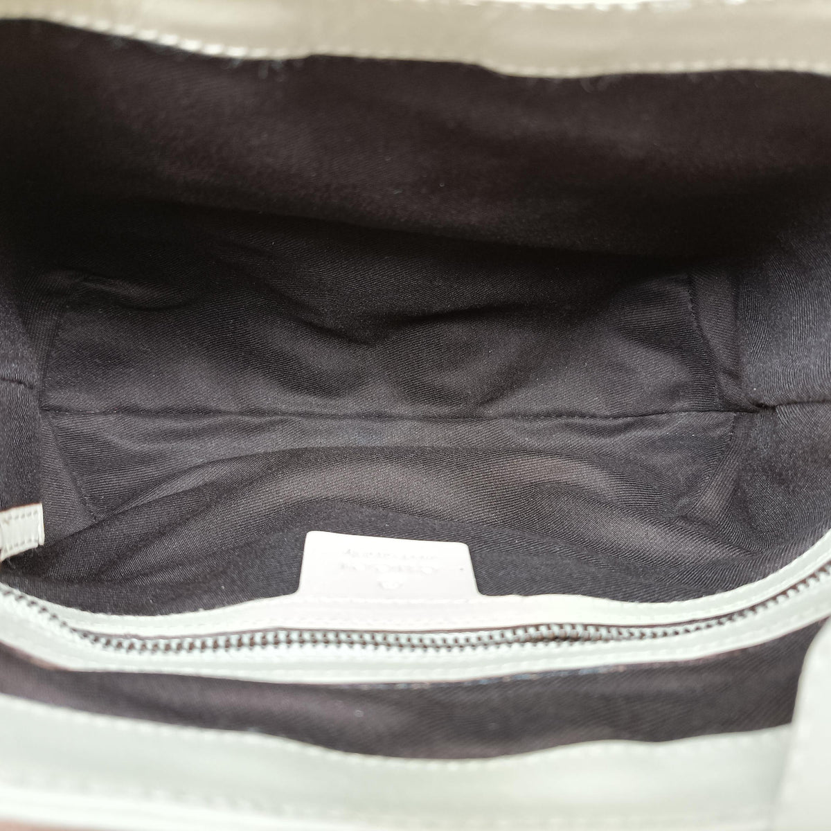 Piston Lock Jackie Hobo White Leather×canvas 120885 ニュージャッキー ホワイト レザー×キャンバス 120885
