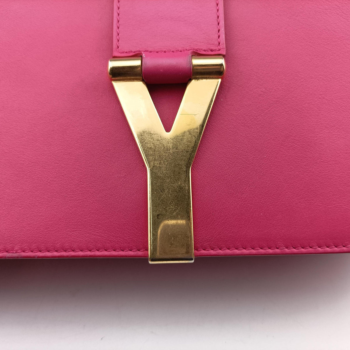 Y Ligne Rose Leather 311214 311214.527411Yライン ローズ レッド レザー 311214 311214.527411