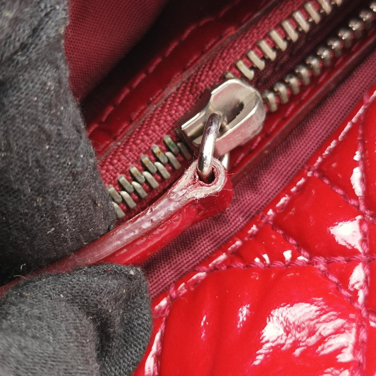 Dior Soft Red patent 01-RU-1111ディオールソフト レッド パテント 01-RU-1111