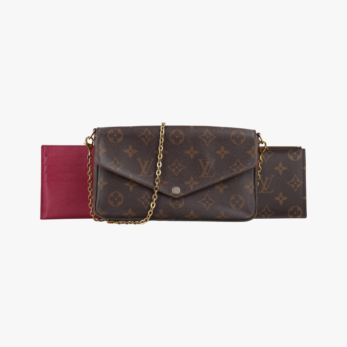 Pochette Felicie Brown Monogram Canvas M61276 CA3189ポシェット フェリシー モノグラム/ブラウン モノグラムキャンバス M61276 CA3189