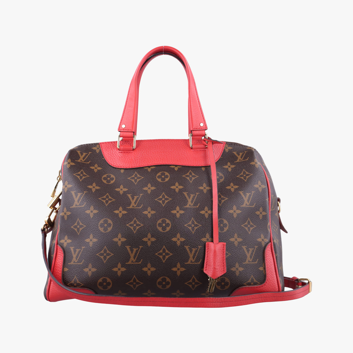 RETIRO PM brown×CERISE Monogram Canvas×calf leather M40546 AH4194レティーロPM モノグラム/ブラウン×スリーズ モノグラムキャンバス×カーフレザー M40546 AH4194