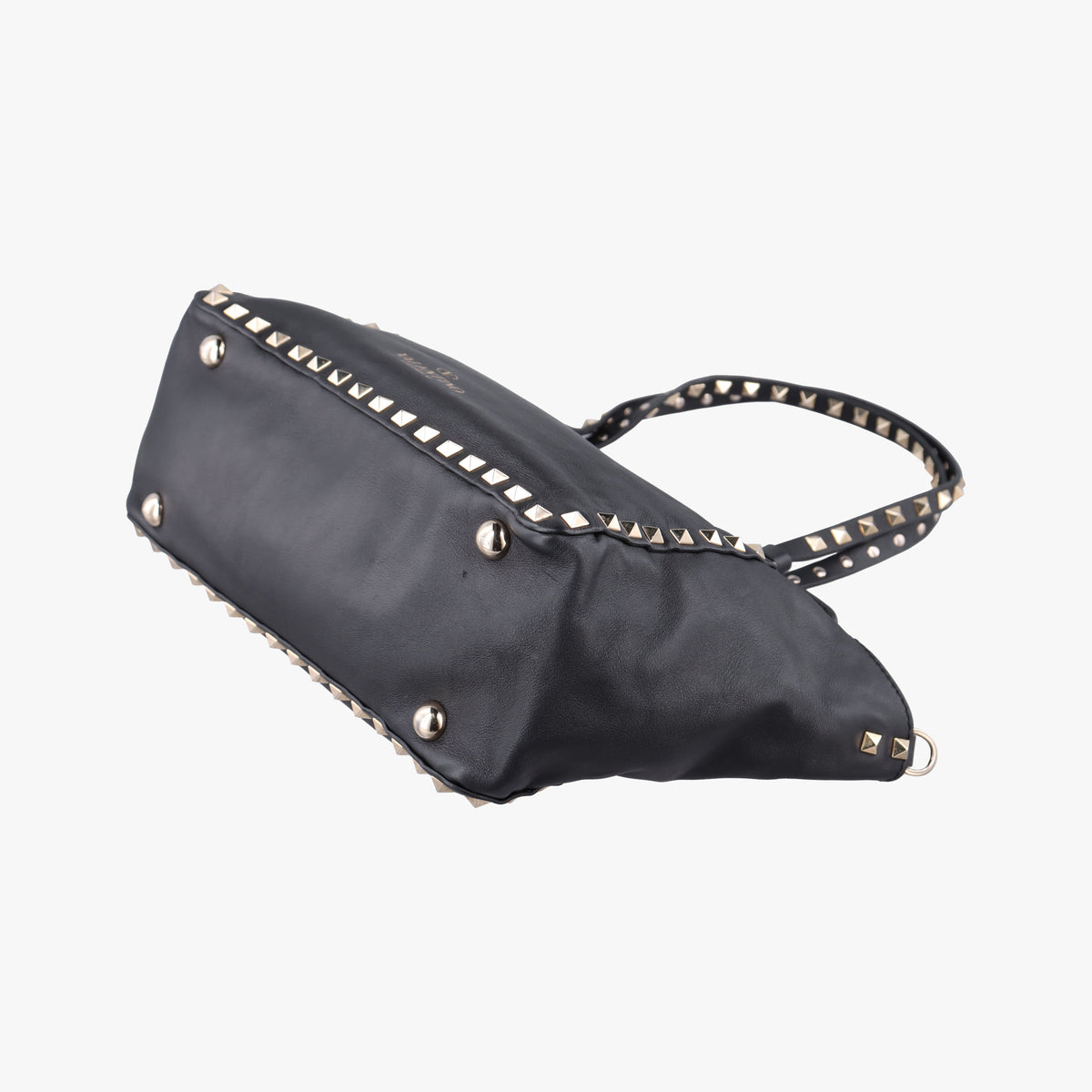 Rockstud Black Leather Lot number unknownロックスタッズ ブラック レザー 製番不明
