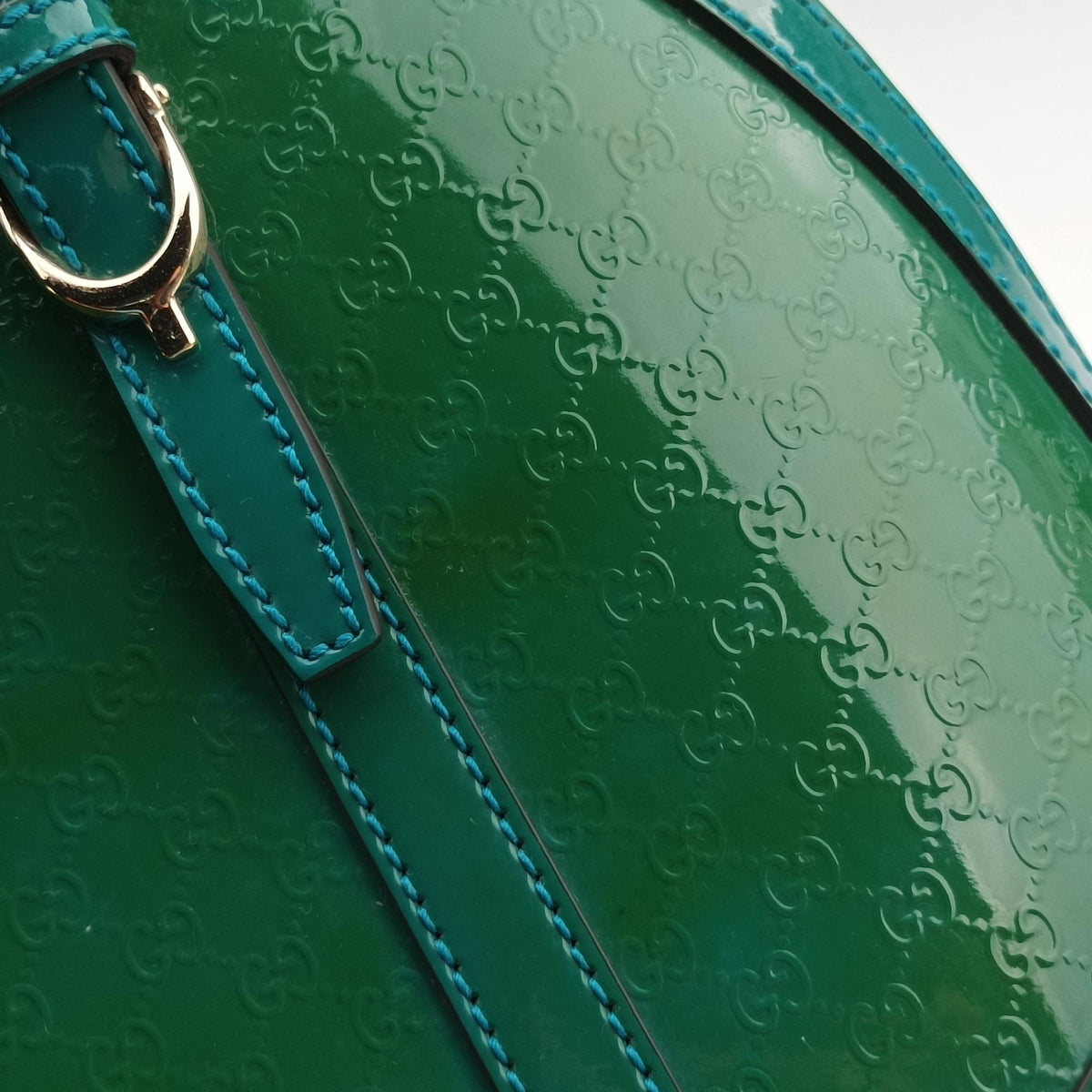 Microguccissima Green Patent Leather 309617 G016346016マイクログッチシマ グリーン パテント 309617 G016346016