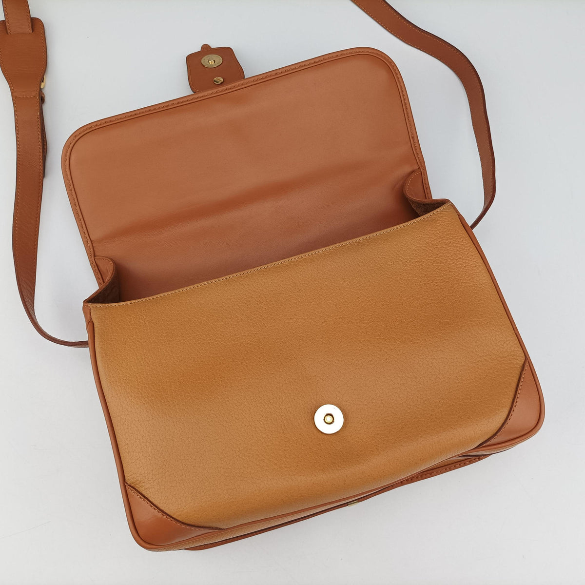Vintage Messenger Brown leather 196583 001-113-0613ヴィンテージ メッセンジャー ブラウン レザー 196583 001-113-0613