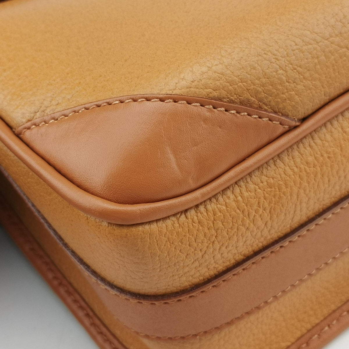Vintage Messenger Brown leather 196583 001-113-0613ヴィンテージ メッセンジャー ブラウン レザー 196583 001-113-0613