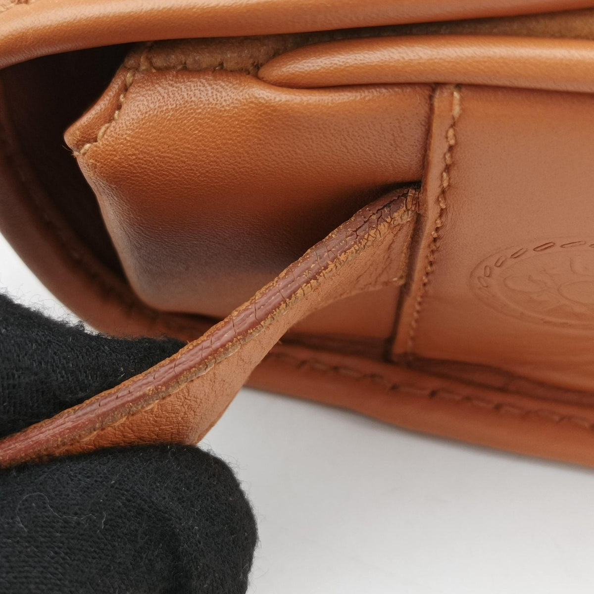Vintage Messenger Brown leather 196583 001-113-0613ヴィンテージ メッセンジャー ブラウン レザー 196583 001-113-0613