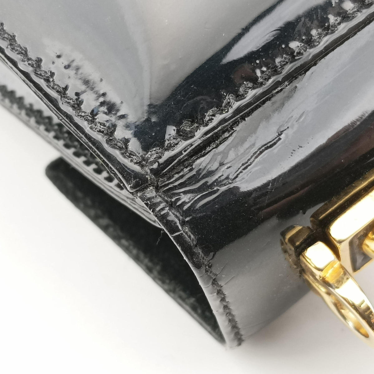 Gancini Black Patent BX-212193ガンチーニ ブラック パテント BX-212193