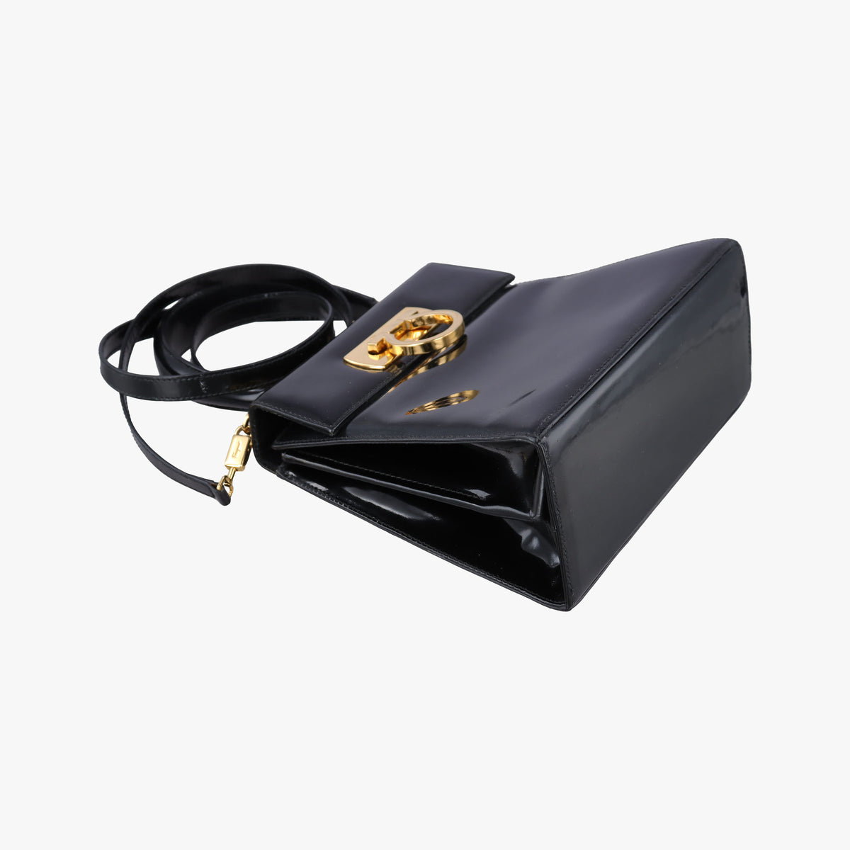 Gancini Black Patent BX-212193ガンチーニ ブラック パテント BX-212193
