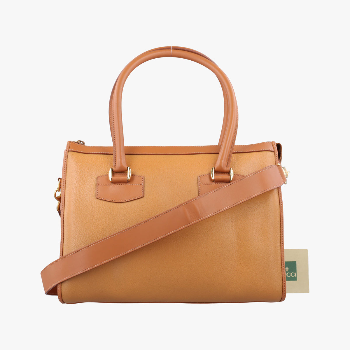 Vintage Boston Brown Leather 002.58.0219ヴィンテージ ボストン ブラウン レザー 002.58.0219