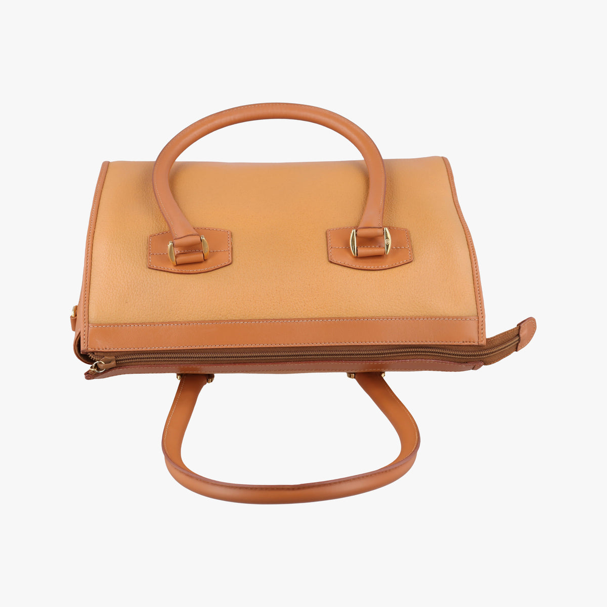 Vintage Boston Brown Leather 002.58.0219ヴィンテージ ボストン ブラウン レザー 002.58.0219