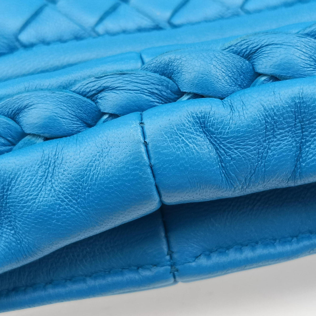 Intrecciato Blue lambskin 232499 V0016 4665 EPEV 2009 5813 Aイントレチャート ブルー ラムスキン 232499 V0016 4665 EPEV 2009 5813 A