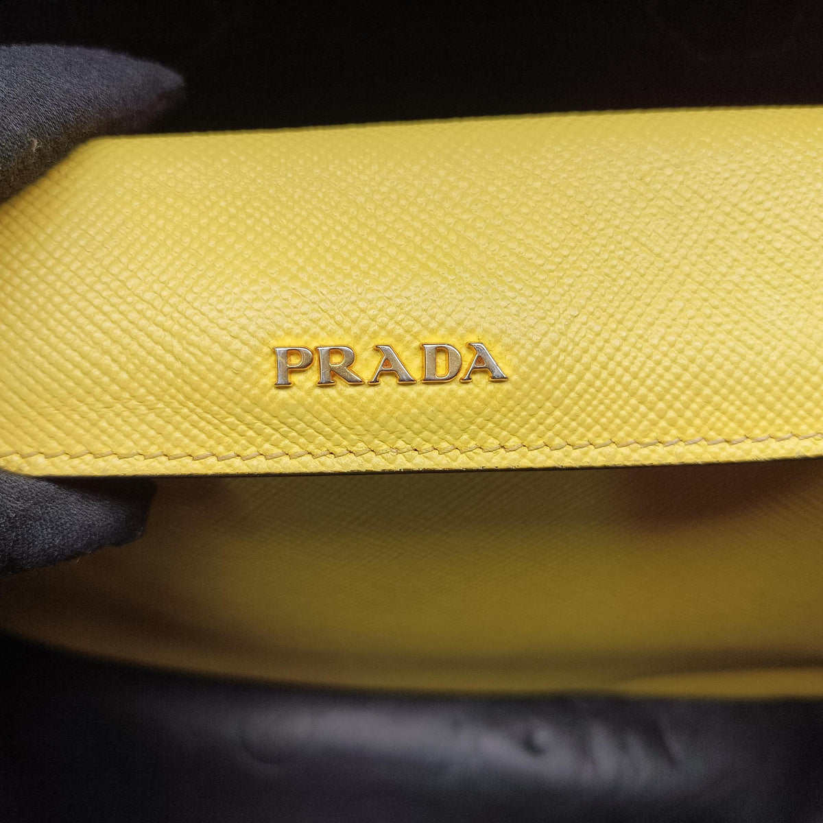 Double Cuir Yellow SAFFIANO Leather BN2756 117ダブル キュイール イエロー サフィアーノレザー BN2756 117